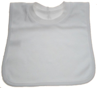 BIB4630 Pop over bib White