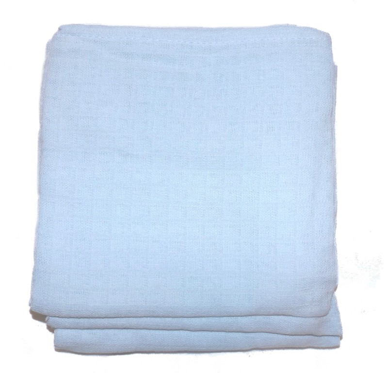 BO Bulk pack of muslin squares (Sky)