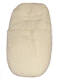 RMCFM02 Cream Car seat foot muff