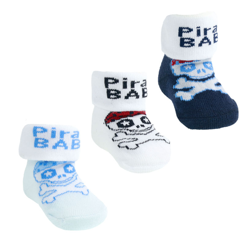 Soft Touch 5023797400148 STS244 Infant sock Pirate Baby