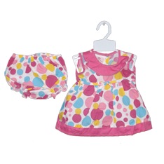 IRC2256 Dress and Pants set (0-9 months)