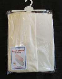 NB02 Pair Ivory/Ivory Moses Sheets