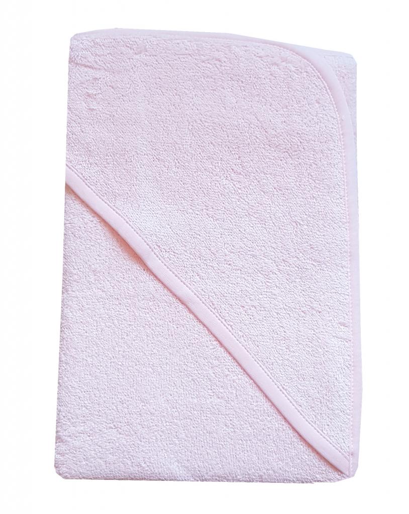 Angel Kids 1358 5038579013584 AK1358P Pink Hooded Bath Robe