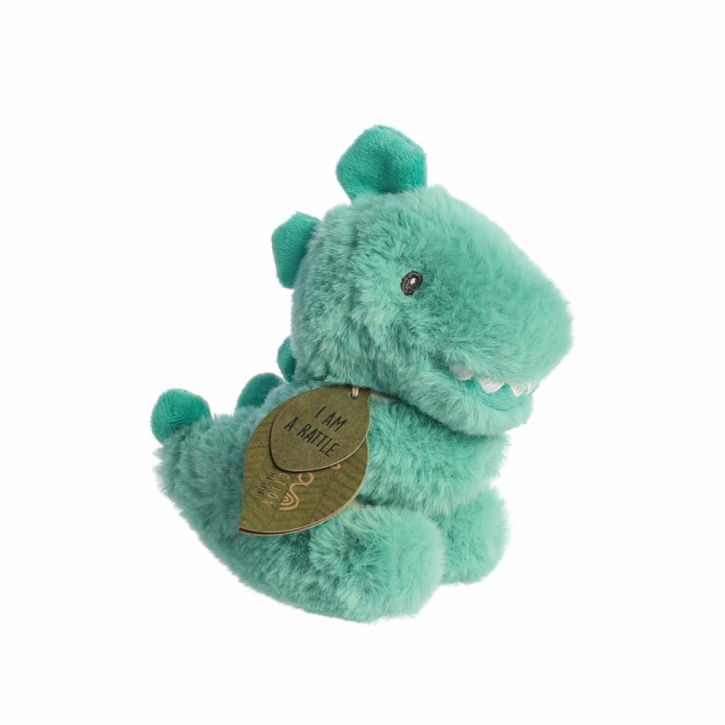 Aurora 23332 5034566233324 AU23332 15cm Ryker Rex Dragon Rattle (Ebba Eco Friendly Range)