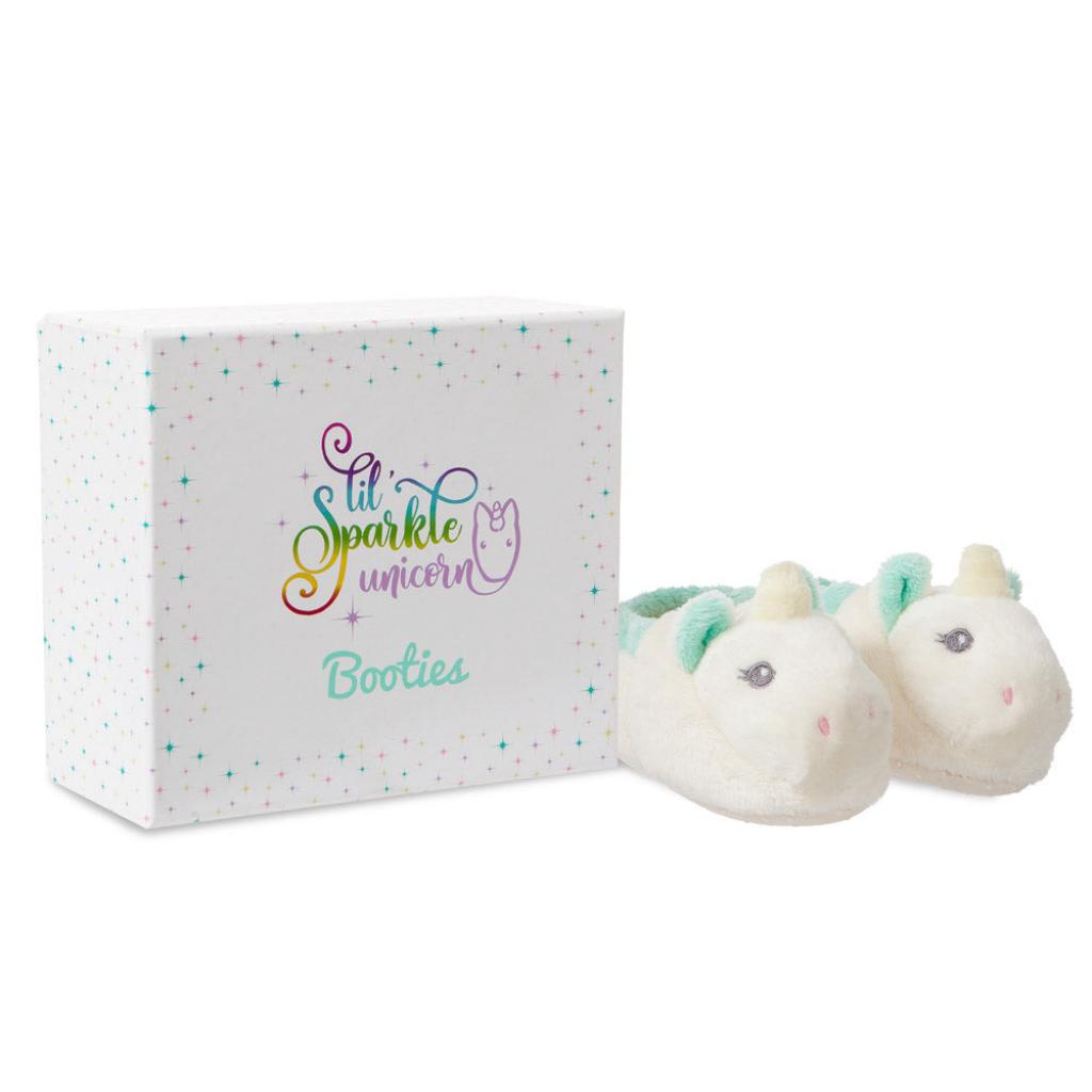 Aurora 60968 5034566609686 AU60968 Lil Sparkle Unicorn Booties (Ebba Eco Friendly)