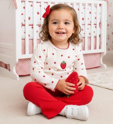 BK26200R Strawberry Top & Bottoms (9-24 months)
