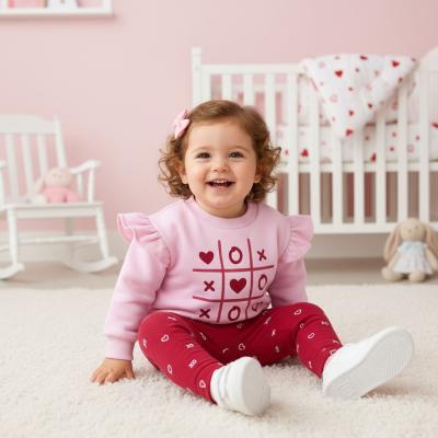 BK26201R Noughts & Crosses Top & Bottoms (9-24 months)