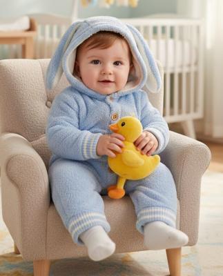 BM4160S Bunny ears pram suit ( 3-12 month)