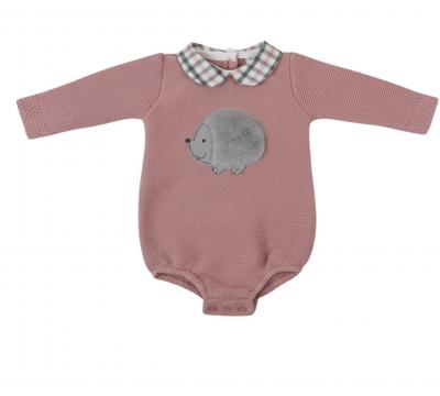 BO8020DP Hedgehog Romper (0-9 months)