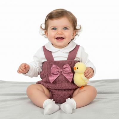 BO8060-DP  Two Piece Spanish Style Set  ( 0-9 months)