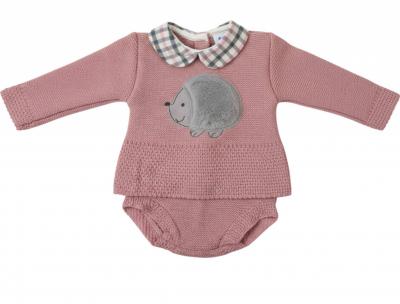 BO8066DP Hedgehog Jam Pant Set (0-9 months)