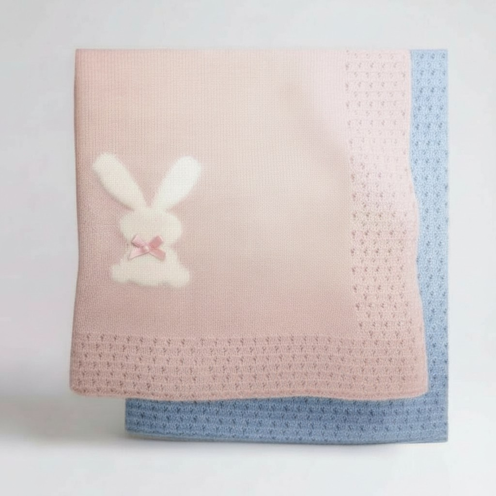 Bee Bo  * BO834-P Bunny Hanging  Shawl