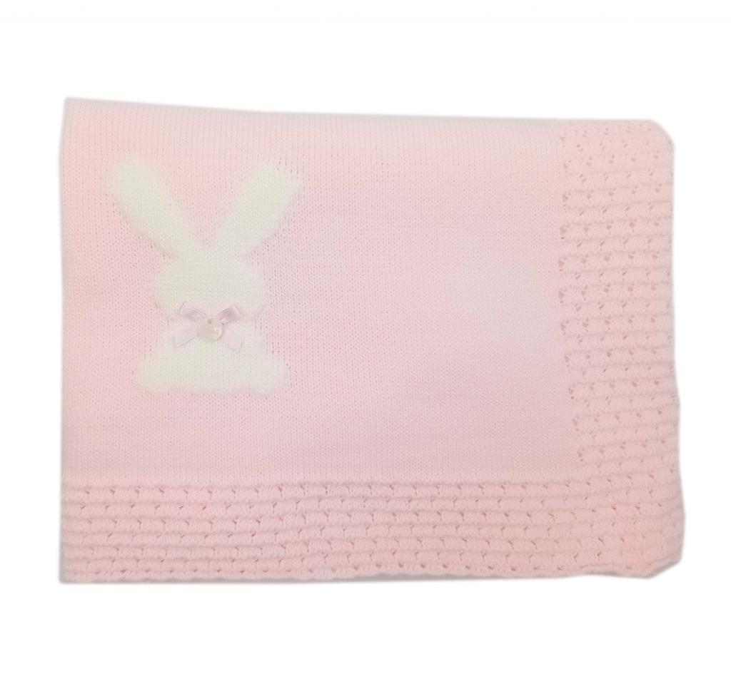 Bee Bo  * BO834P Bunny Hanging  Shawl