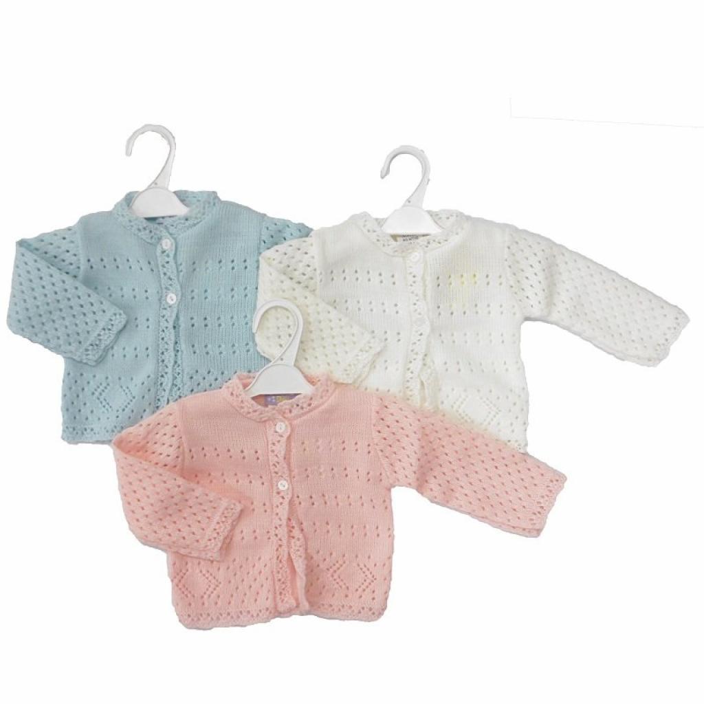 Bee Bo MC855 0-12 50297111622826 BO855B Assorted Cardigan (0-12 months)