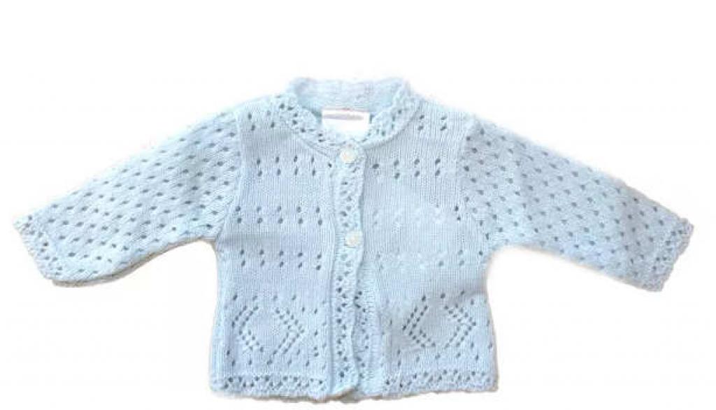 Bee Bo MC855 0-12 50297111622826 BO855S Sky Blue ONLY Cardigan (0-9 months)