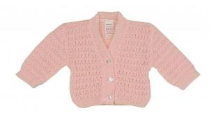BOC2P-0-3  Cardigan Pink Single Size  (PINK 0-3 Only)