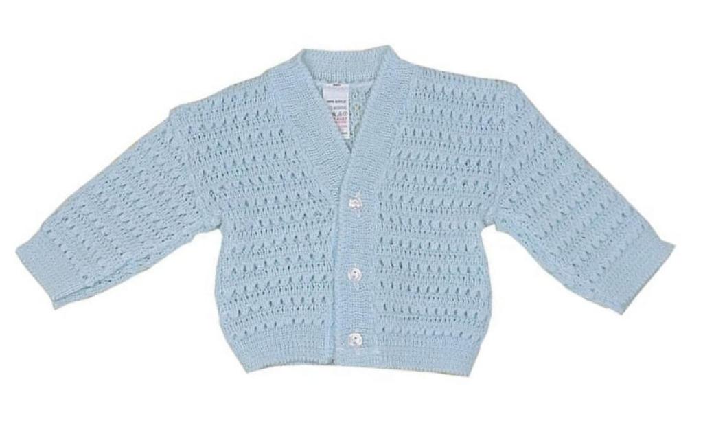 Bee Bo  * BOC2S-0-3 Cardigan Sky Single Size (SKY 0-3 Only)