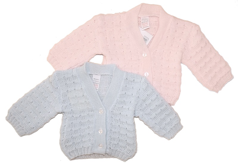 Bee Bo  5029711160488 BOC2S Sky Cardigan (0-12 months)