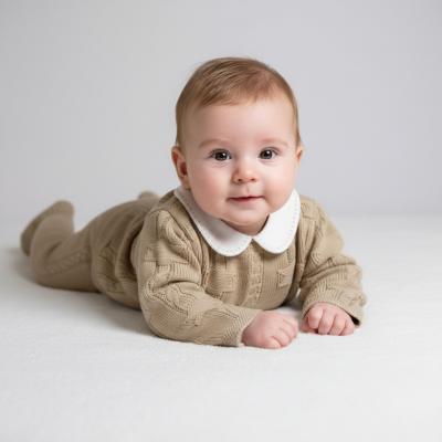 BOMC7002Bi  Biscuit Star Knit Set  ( 3-9 months)