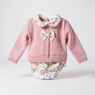BOMC8065-DP Classic Rose Jam Pant Set (0-9 months)