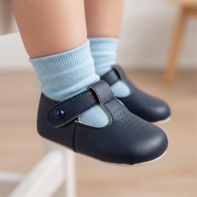 BP625N Navy Blue Matte Pre-Walker Shoe (Size 0-4)