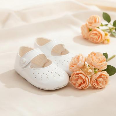 BP755-WP White Patent Pre Walker Soft Sole Shoe (last few 2,3)