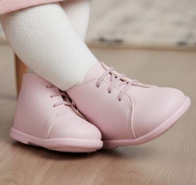 BPH630-P Pink First Walker Boots (2-6)