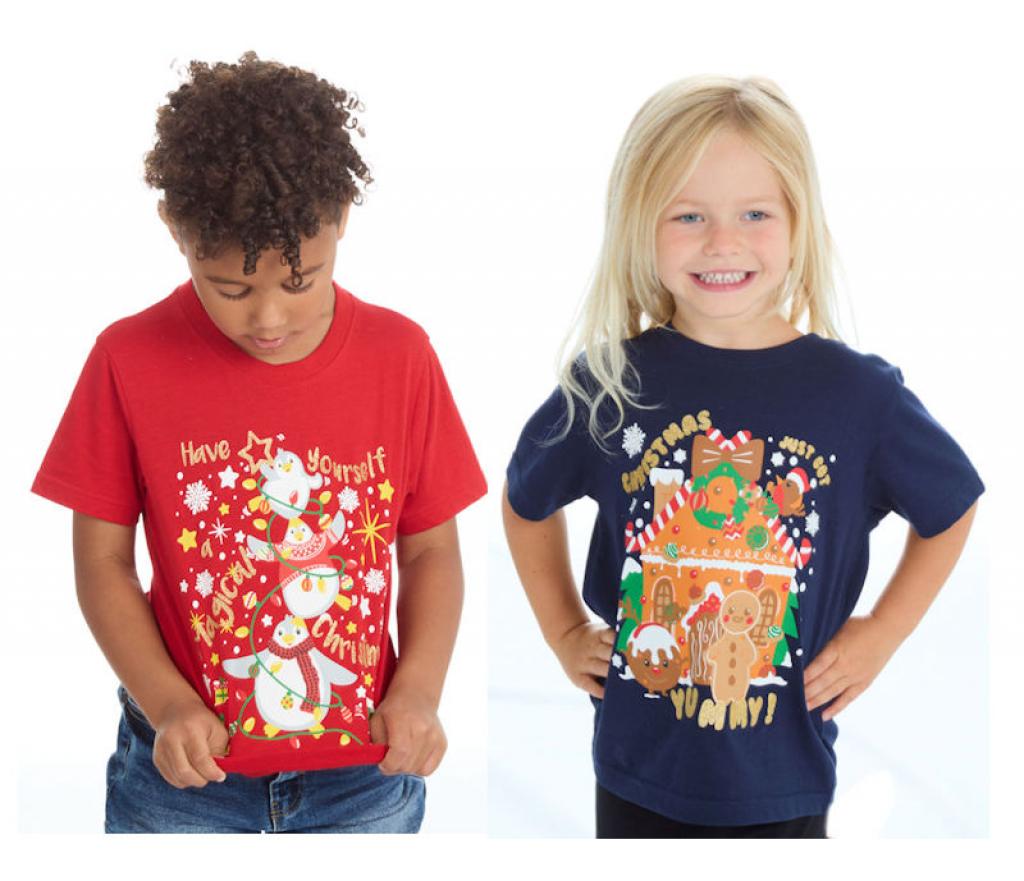 Baby Town 11C167 5056188244052 BT11C167 Christmas T-Shirt (2-6 years)