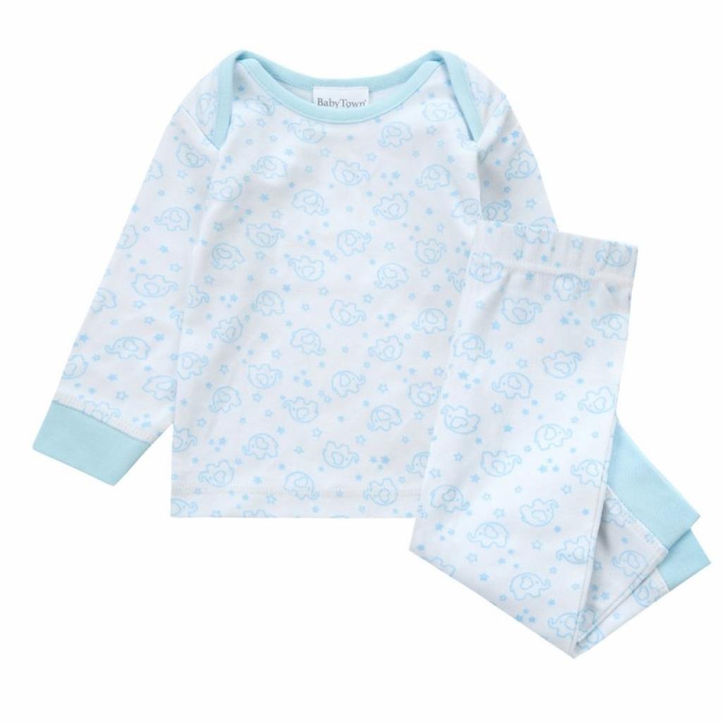 Baby Town 15C623/6-24 5056188248500 BT15C623-6-24 Elephant Print Pyjama (6-24 months)