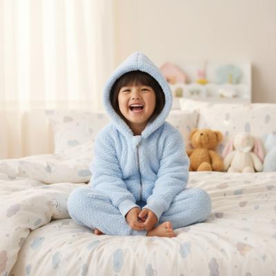 BT18C1034S Blue Onezie (3-6 years)