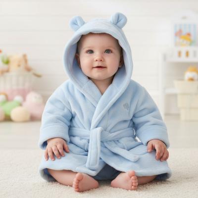BT18C205-6-24 Sky Blue Dressing Gown (6-24 months)