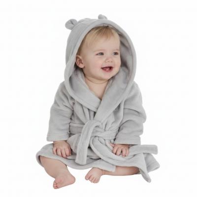 BT18C509-A  Grey Dressing Gown  (0-6 months)