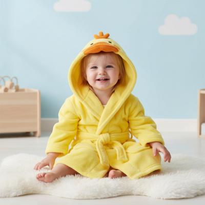 BT18C510  Duck Dressing Gown  (6-24 months)