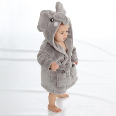 Baby Town 18C511 5056188213898 BT18C511 Elephant Dressing Gown (6-24 months)