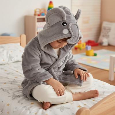 BT18C513G Elephant Dressing Gown (2-4 years)