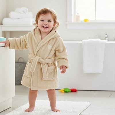 BT18C802-6-24 Teddy Embroidered Dressing Gown (6-24 months)