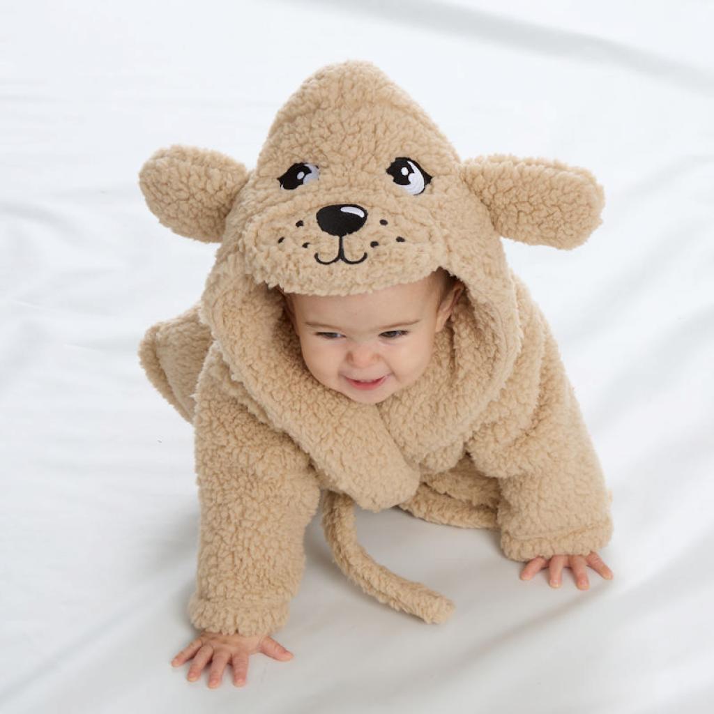 Baby Town 18C821  BT18C974 "Puppy" Robe (0-6months)
