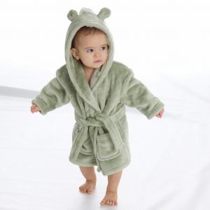 Baby Town 18C851/6-24 5056188246643 BT18C851 Dusky Green Dressing gown ( 6-24 months)