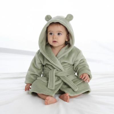 BT18C851 Dusky Green Dressing gown ( 6-24 months)