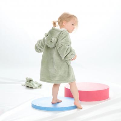 Baby Town 18C904  BT18C904G Sage Green Oversize Hoodie (18m - 3 years)