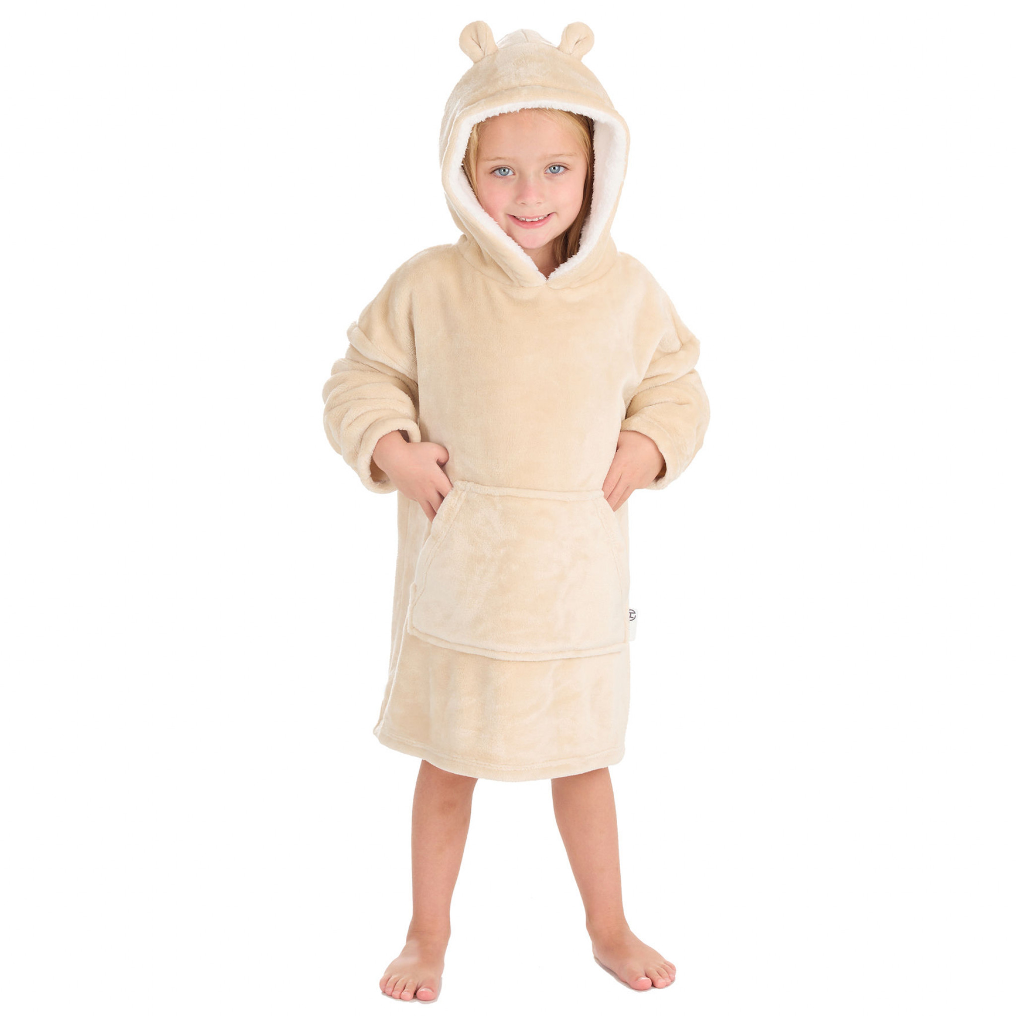 Baby Town 18C934/TOFFEE  BT18C935B Toffee Oversize Hoodie (3-6 years)