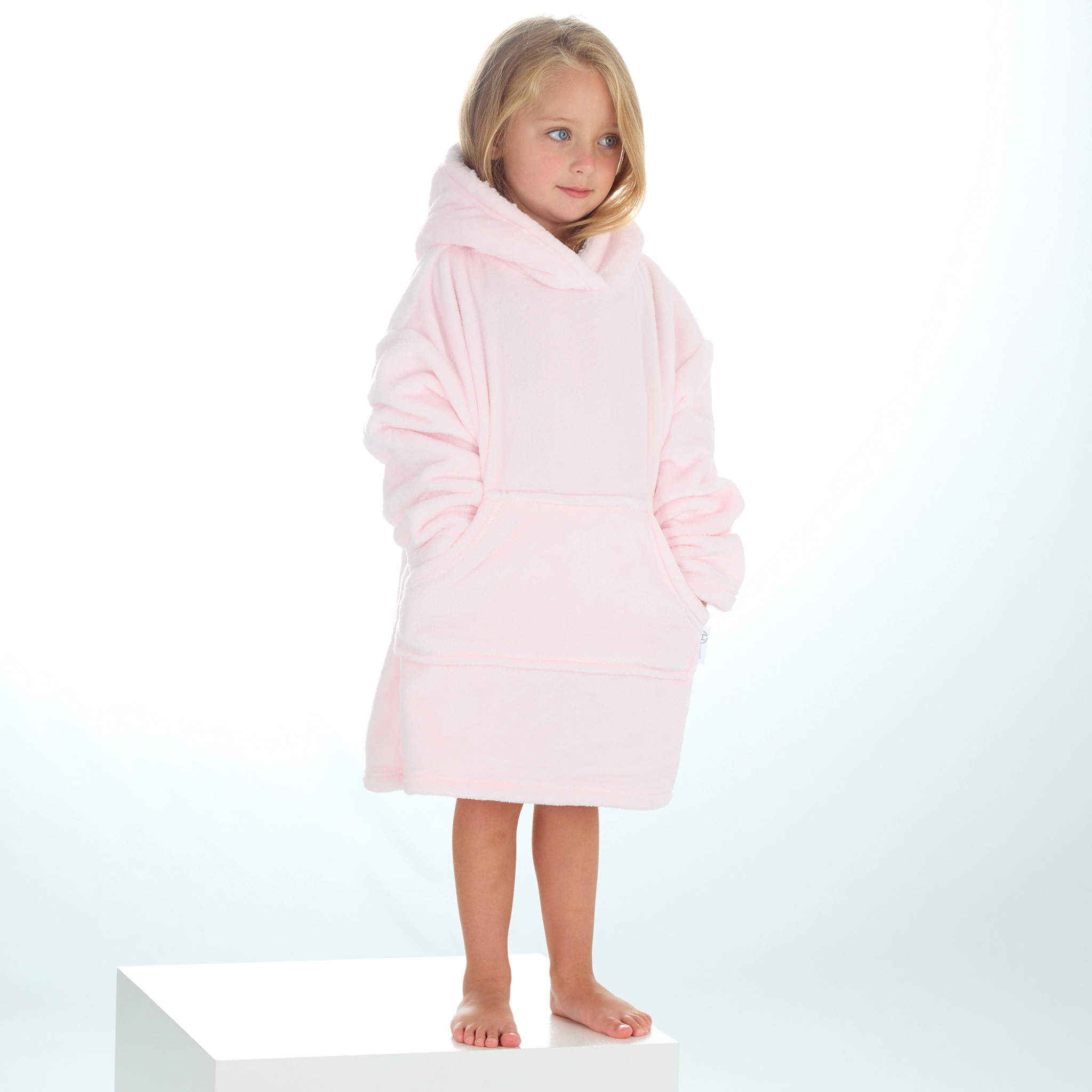 Baby Town 18C937  BT18C944P Pink Oversize Hoodie (3-6 years)