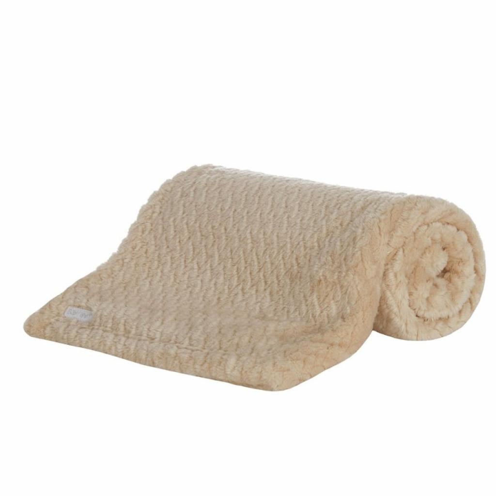Baby Town 19C250 5056188243994 BT19C250 Beige Textured Plush Wrap