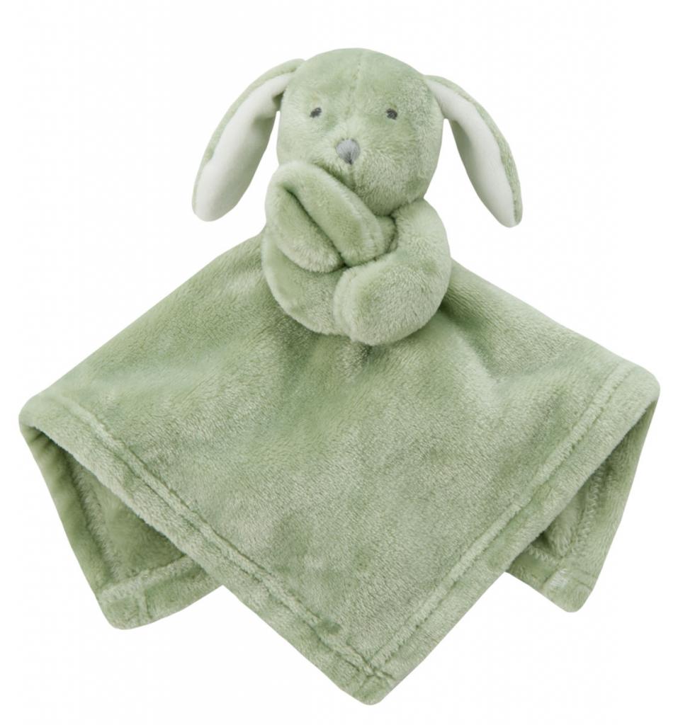 Baby Town 19C261/SAGE 5056188246612 BT19C261 Sage Green Rabbit Comforter