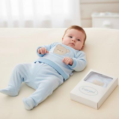 BY140028S Boxed "Bear" Two Piece Set (1-6 months)