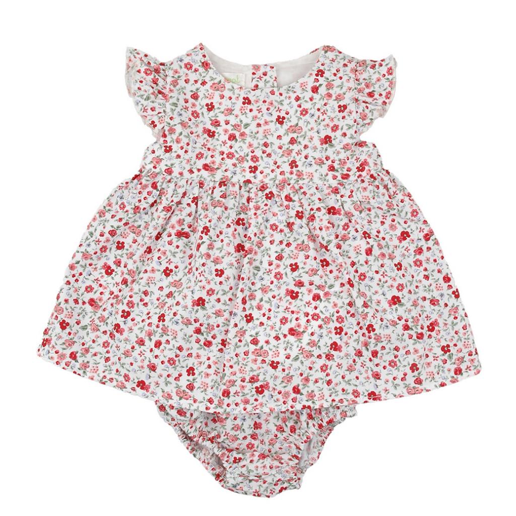 Babybol Barcelona 141202 8434295711709 BY141202 "Floral" Dress Set (3-12 months)