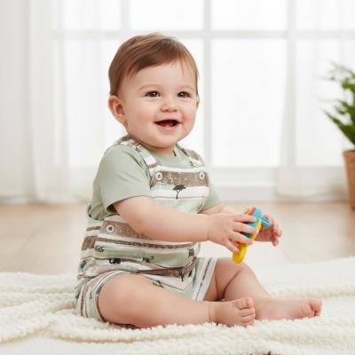 BY142044G "Safari" Dungaree Set (6-24 months)