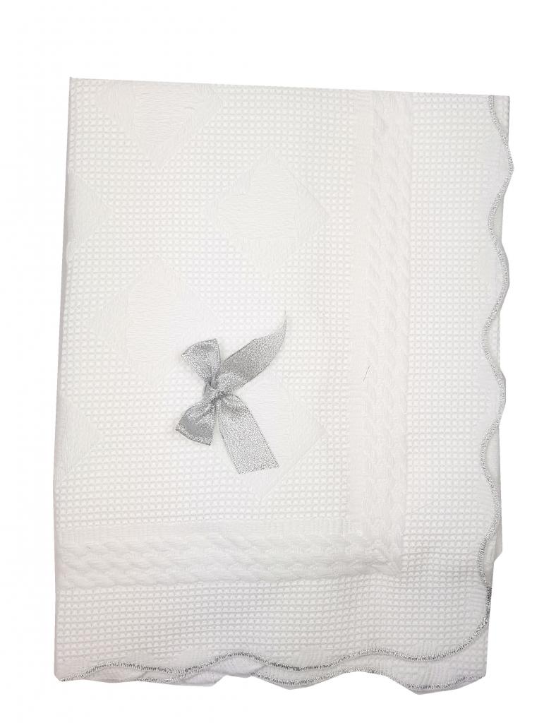 Bee Bo  * BoHeartSi Silver "Bow" Shawl