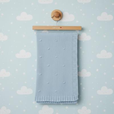 CC112-2037S Sky Cotton Dot Hanger Wrap