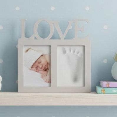 CC25-1415 Clay Print and Photo Frame Kit "Love"